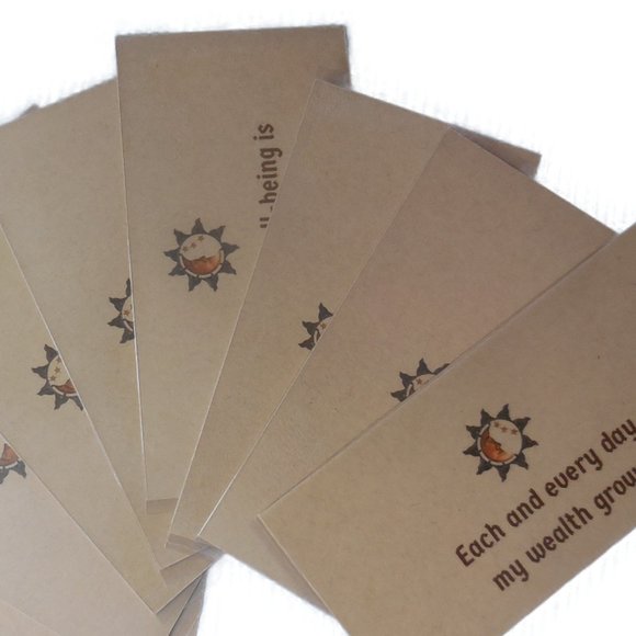 8 Cash Envelopes Budgeting System Laminated Set + bills due slips, affirmations - Picture 2 of 8